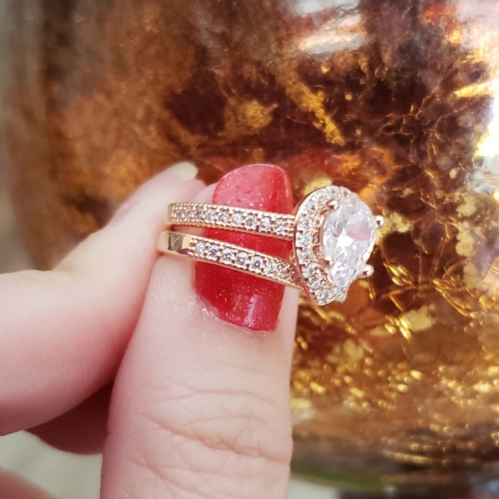 🎉HP🎉⭐$50 FLASH SALE⭐❤18K Rose Gold Filled❤FIRM - Picture 2 of 4